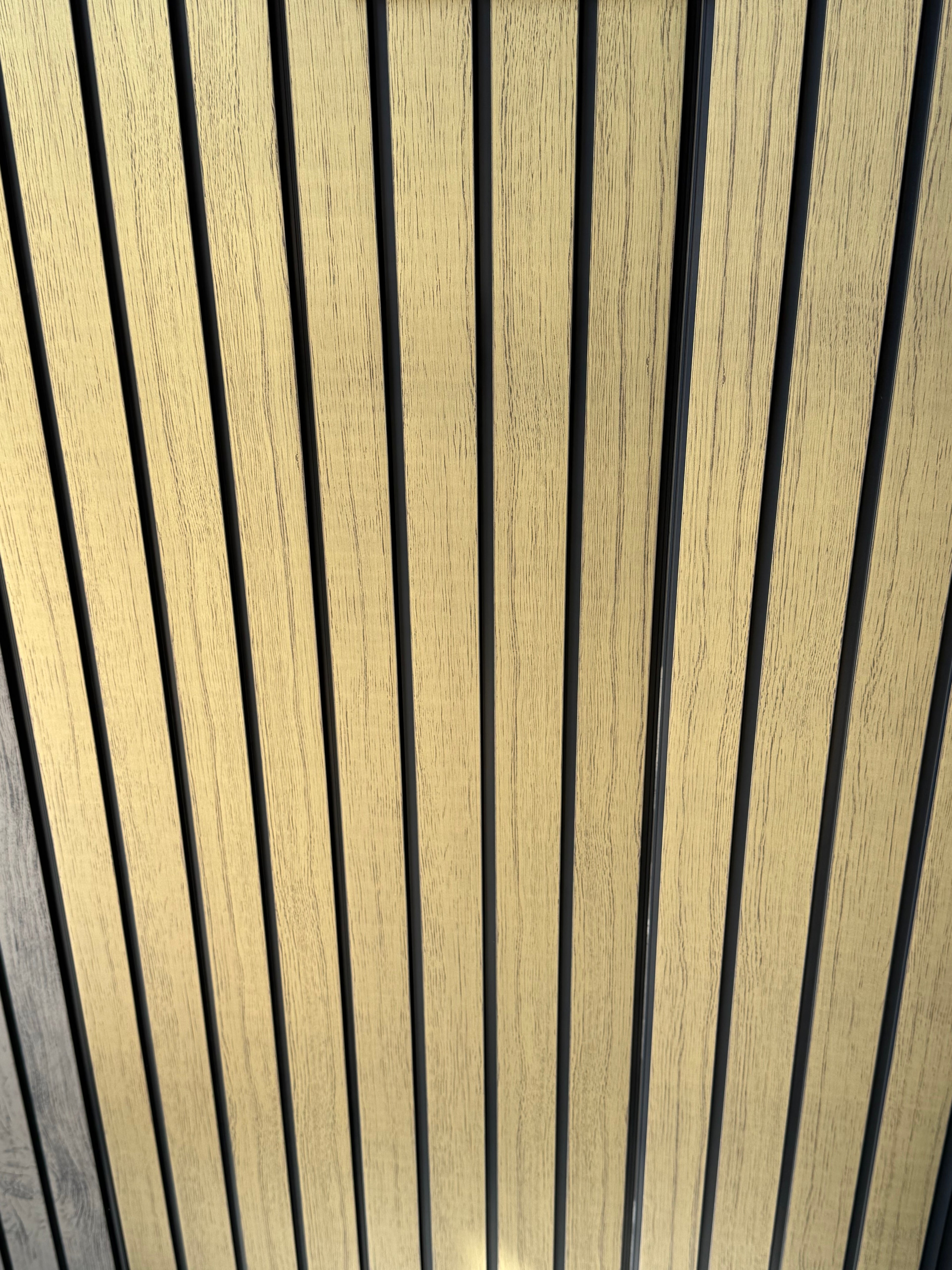 20cm x 280cm PVC Panel Golden Oak (Altinmese)