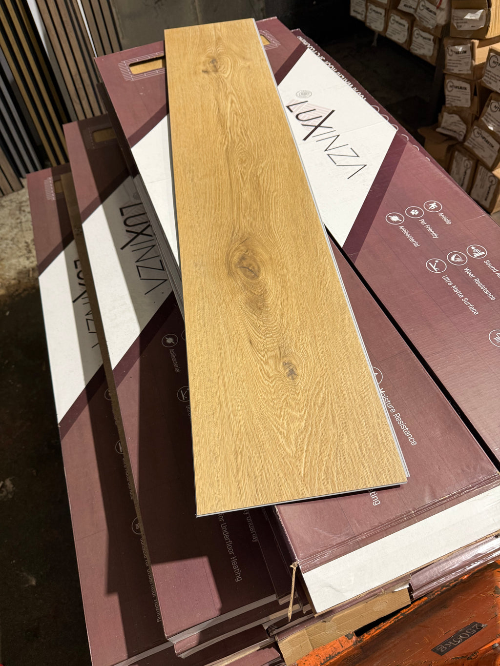 50m² Pallet Deal – Natural Oak Wood Effect SPC Flooring