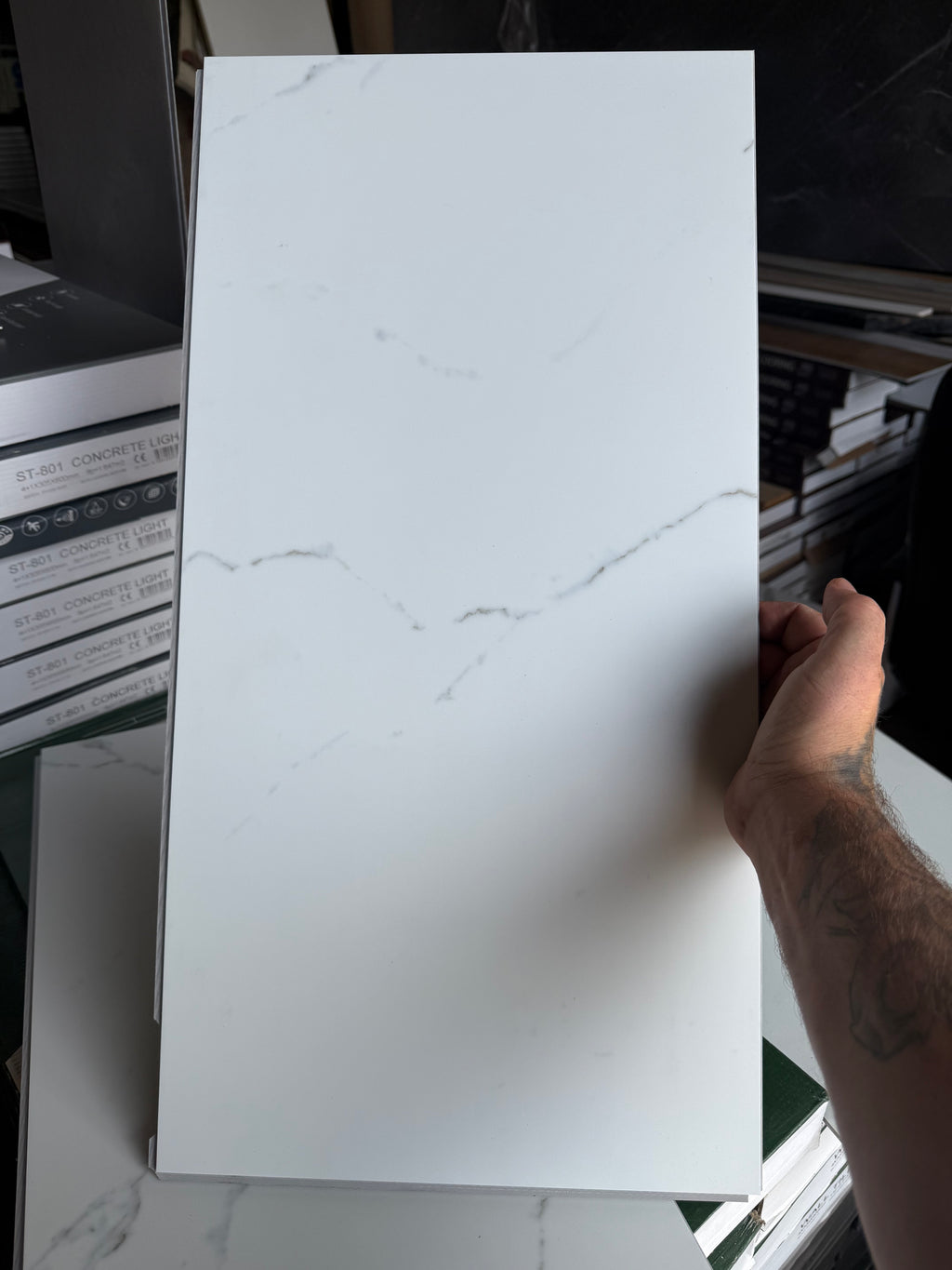 Wall Tiles 805 White Marble