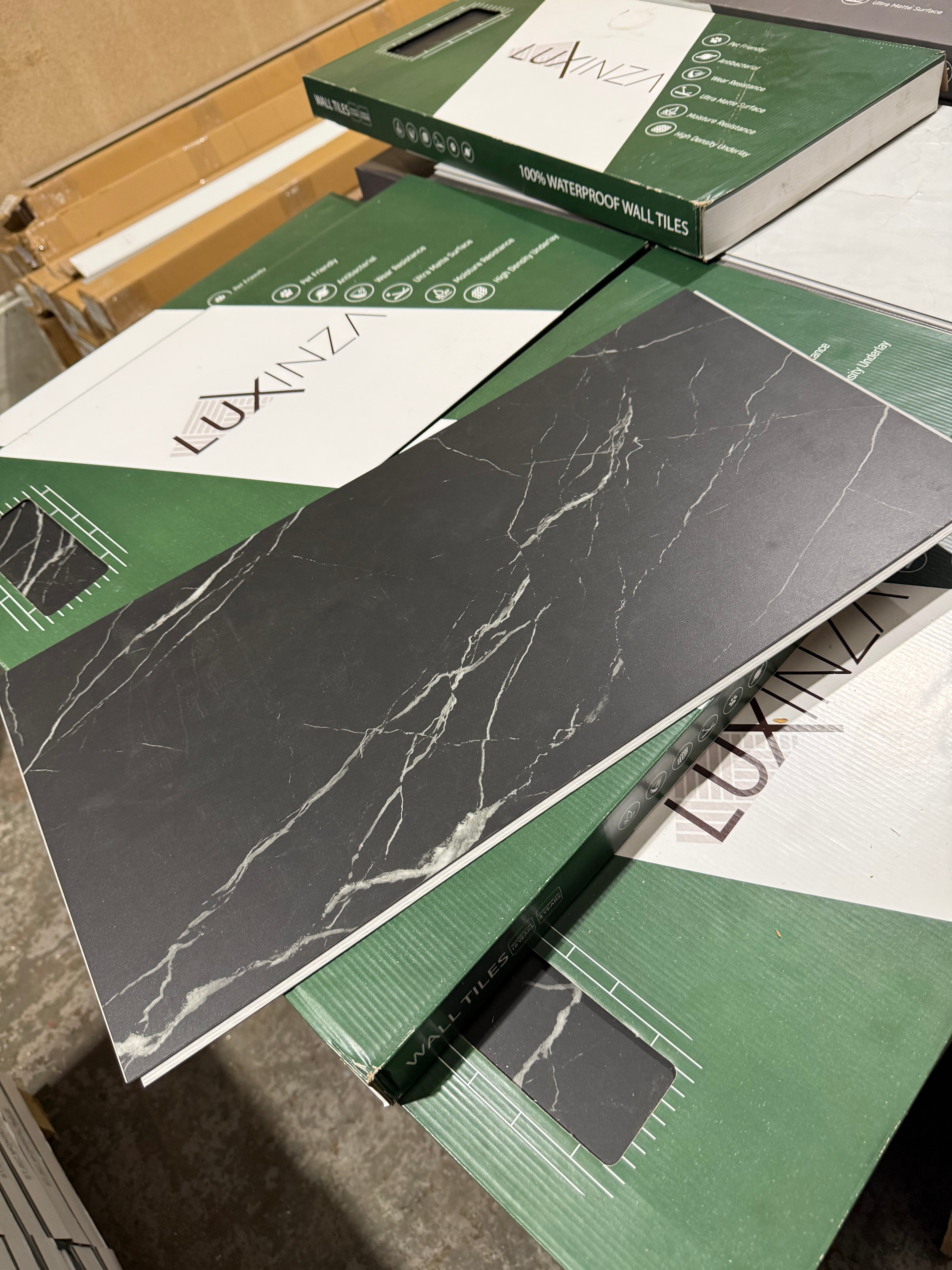 Wall Tiles 808 Black Marble