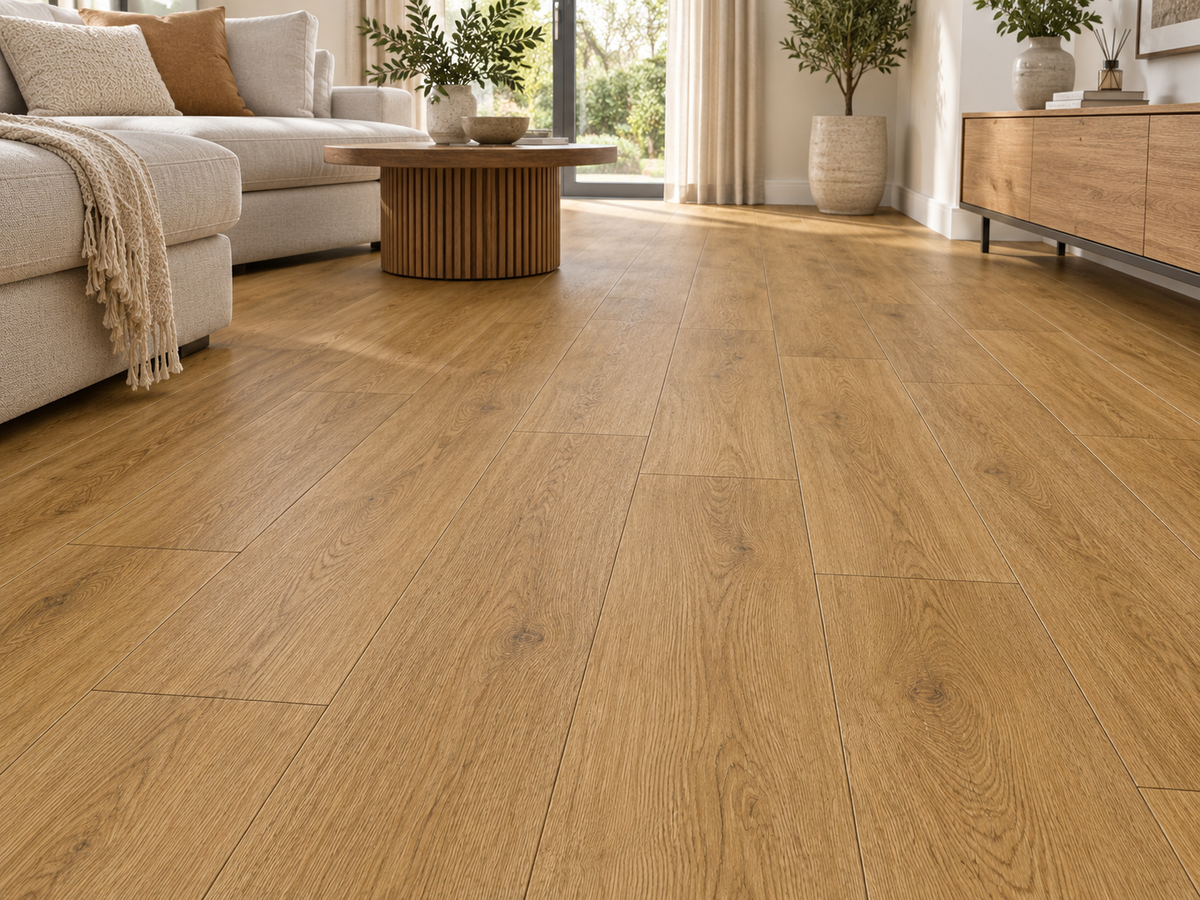 Sugar Oak Wood Effect SPC Flooring ROBUSTO AC 506 PL