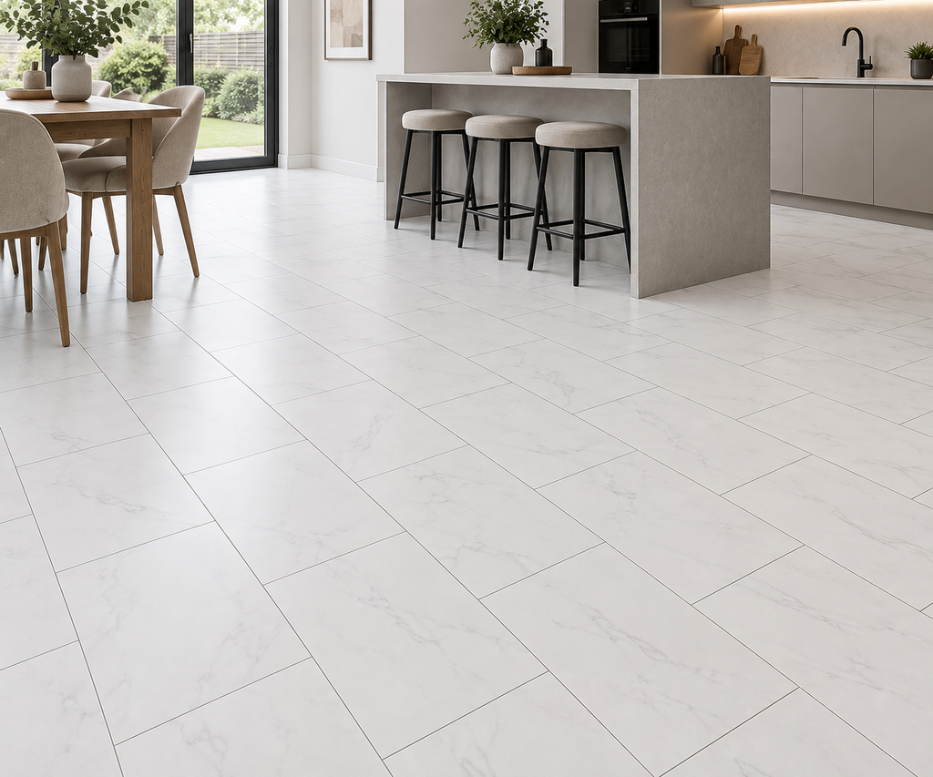Carrara Marmor Stone SPC Flooring ST 805