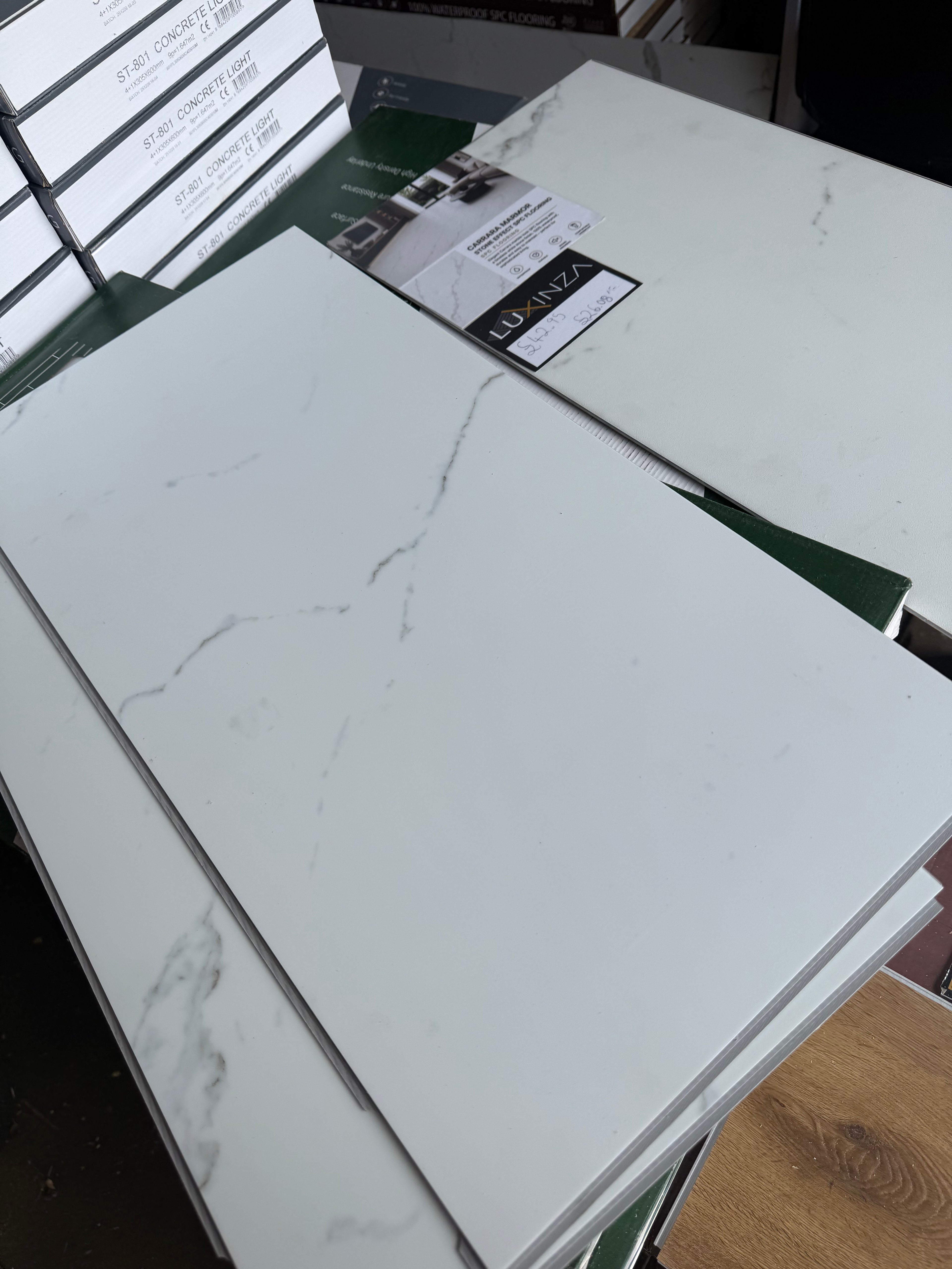 Wall Tiles 805 White Marble