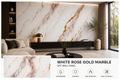 White Rose Gold Marble SPC Wall Panel