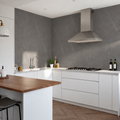 SPC Wall Panel Dark Grey Marble (280cm x 97cm)