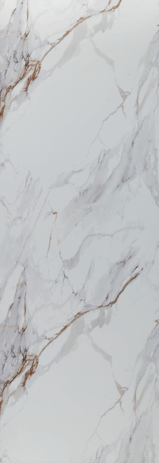 SPC Wall Panel White Grey Vein Marble (280cm x 97cm)