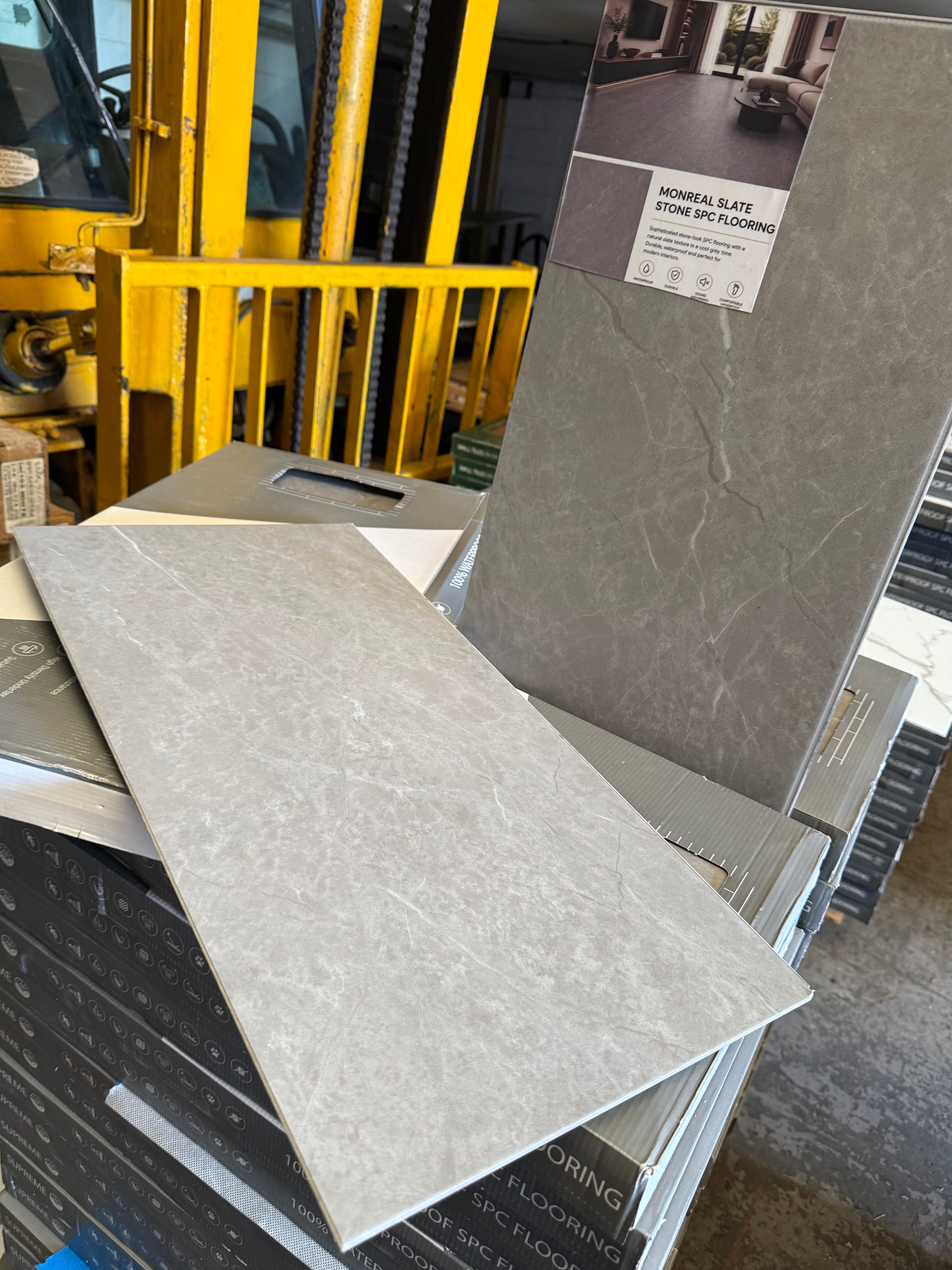 Monreal Slate Stone SPC Flooring ST-807 SUPREME