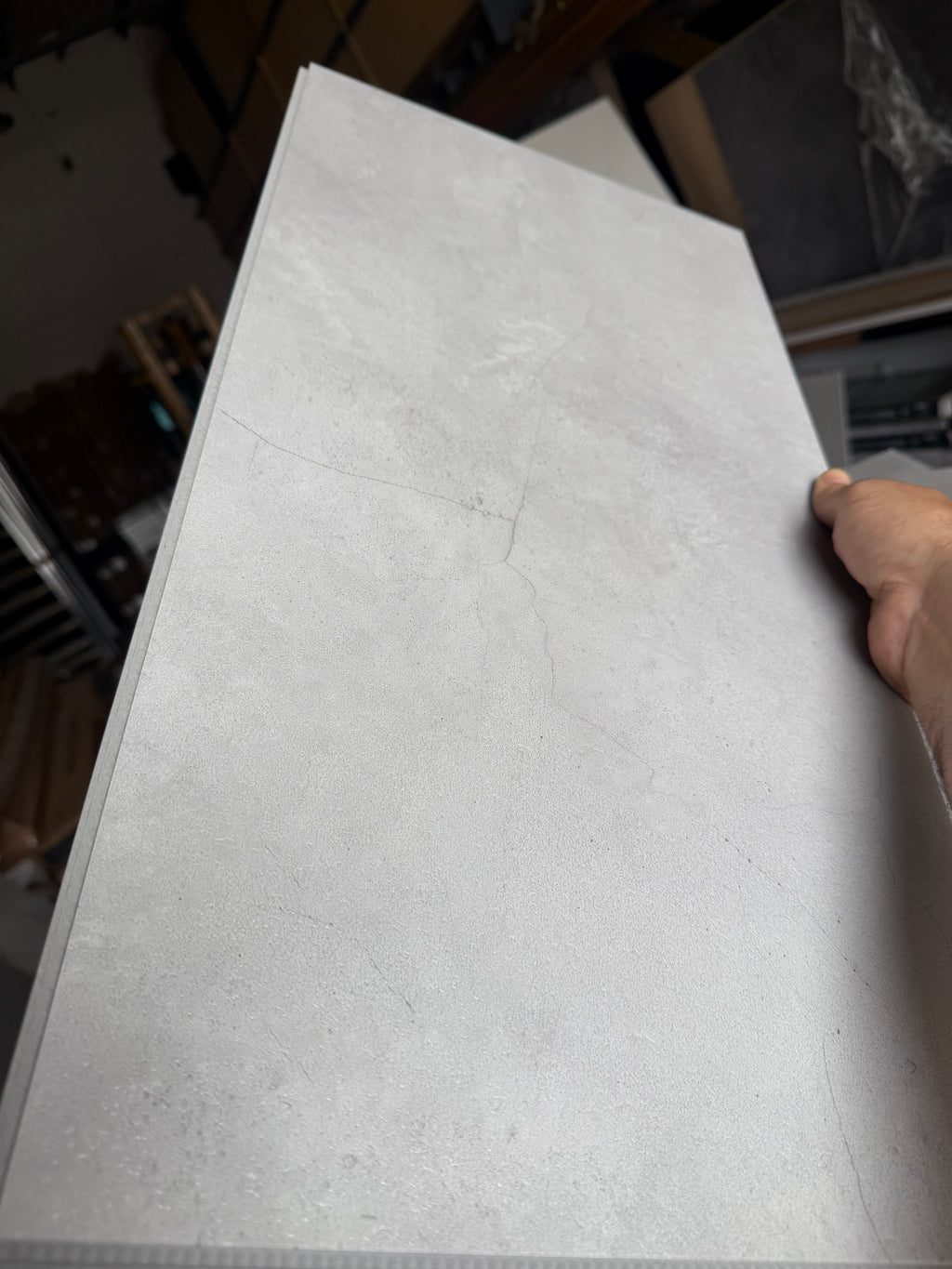 Concrete Light Stone SPC Flooring ST-801 SUPREME