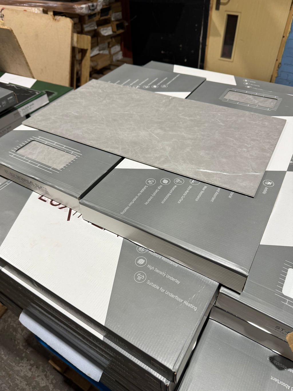 50m² Pallet Deal – Monreal Slate Stone SPC Flooring