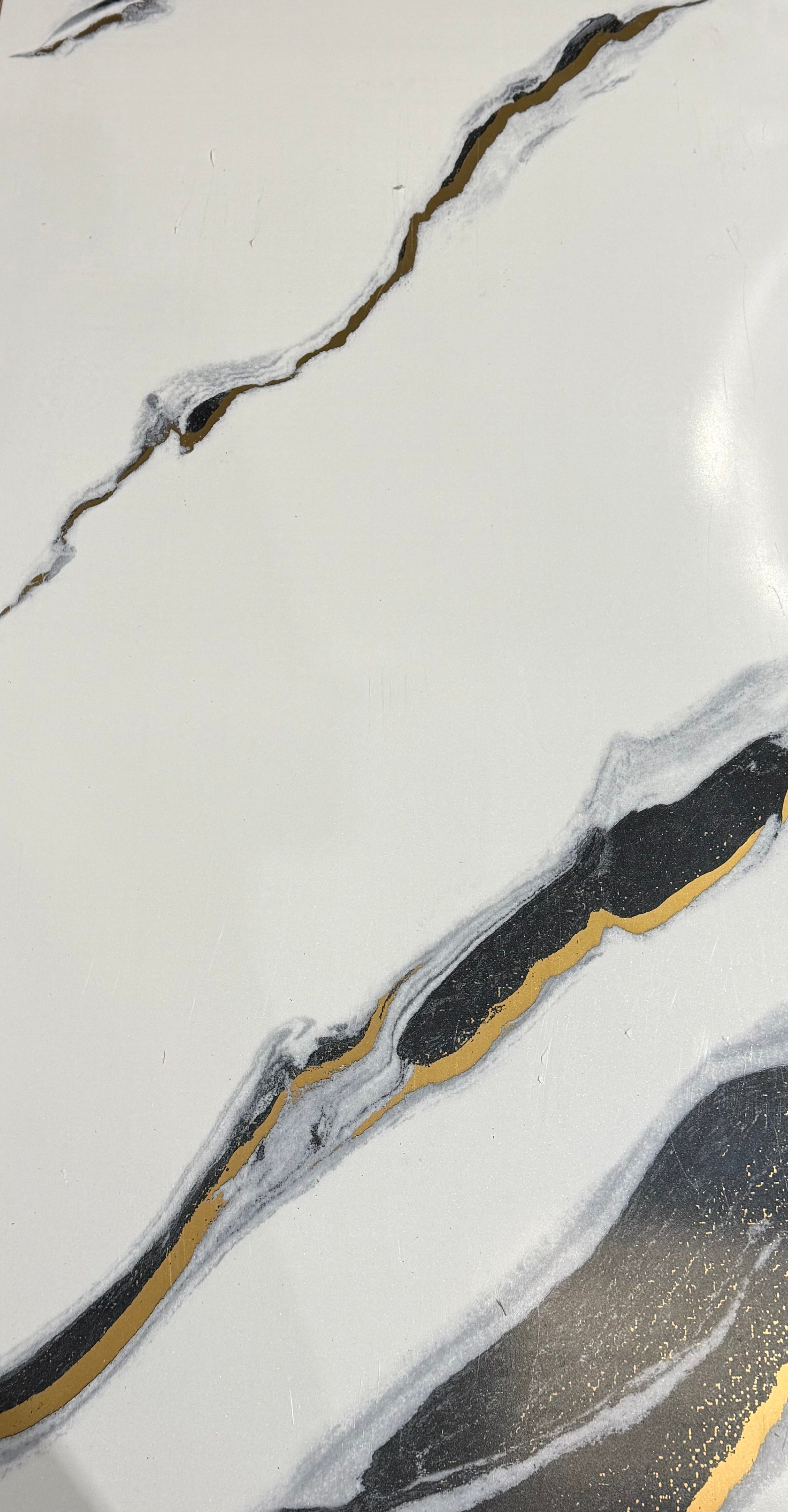 White Gold Vein SPC Wall Panel