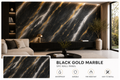 Black Gold Marble SPC Wall Panel