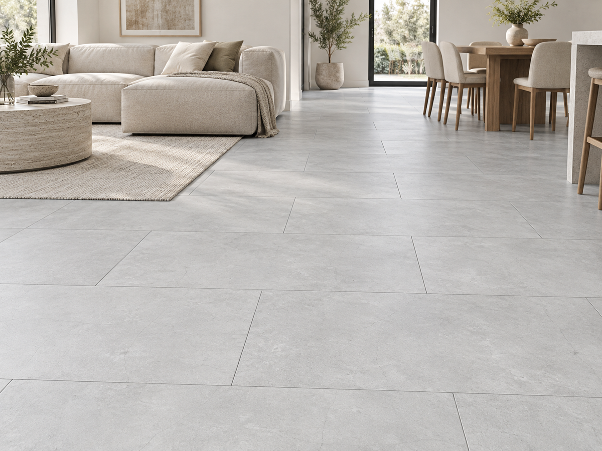 Concrete Light Stone SPC Flooring ST-801 SUPREME