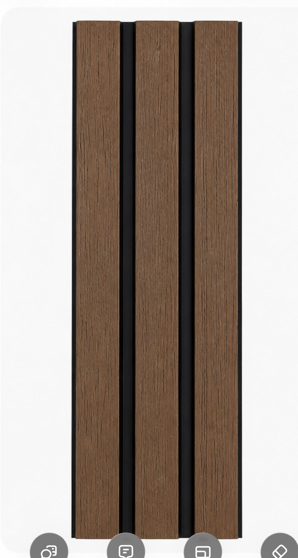 11.5cm PVC Panel Mese (Oak)