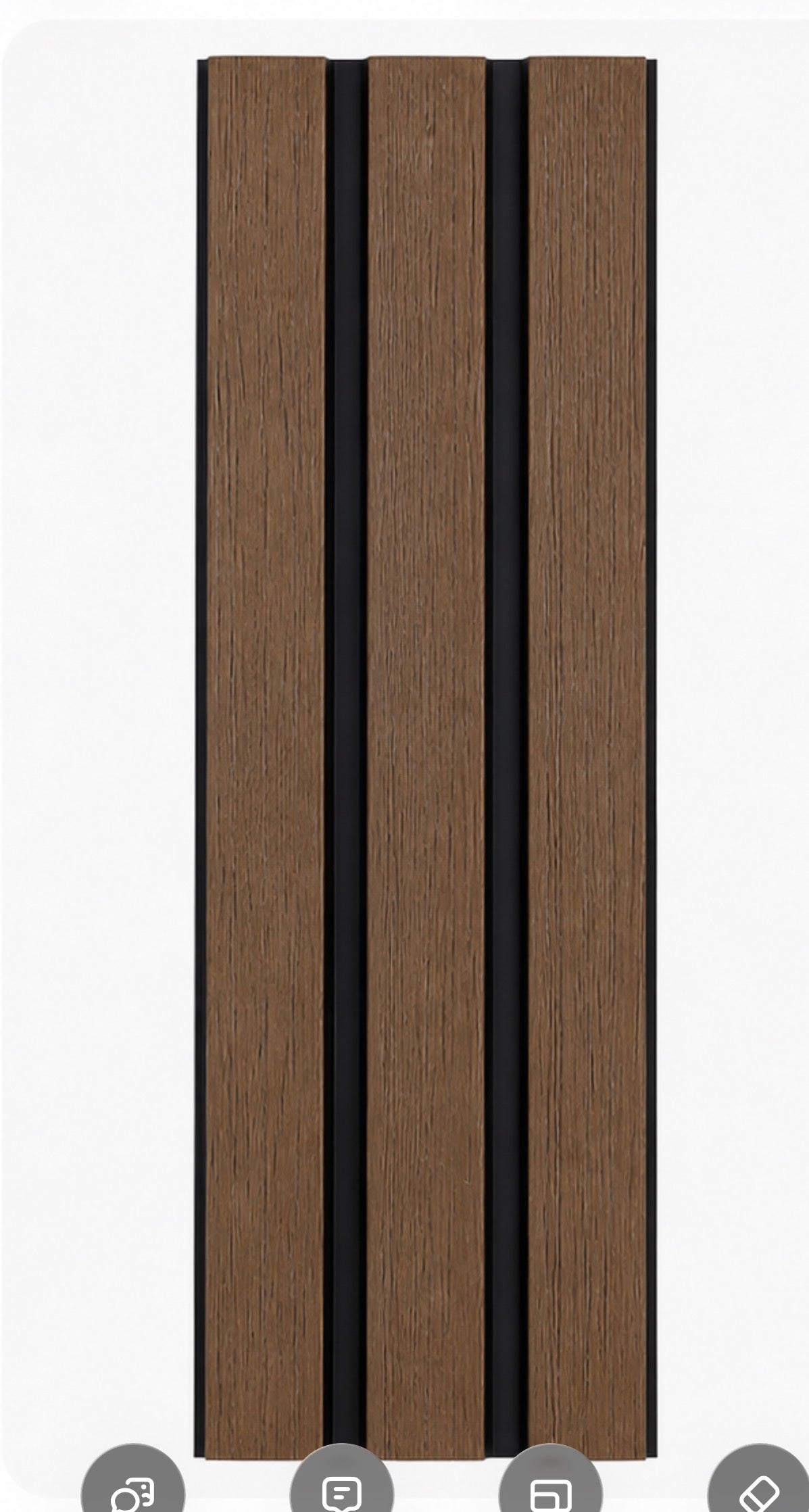 11.5cm PVC Panel Mese (Oak)