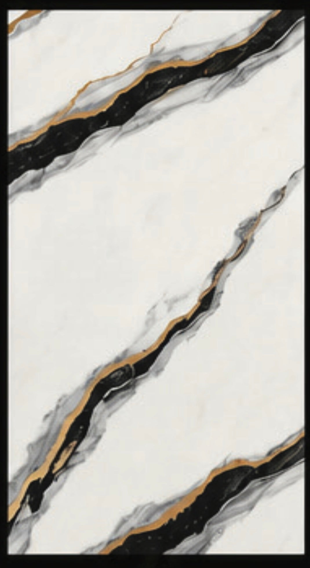 White Gold Vein SPC Wall Panel