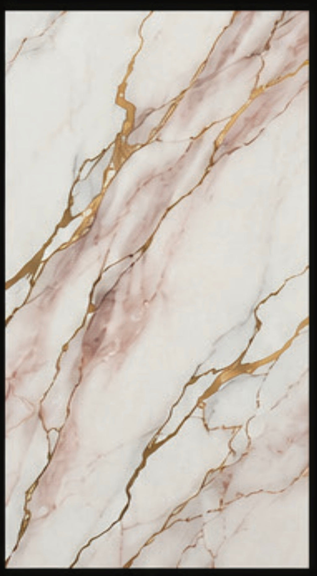 White Rose Gold Marble SPC Wall Panel
