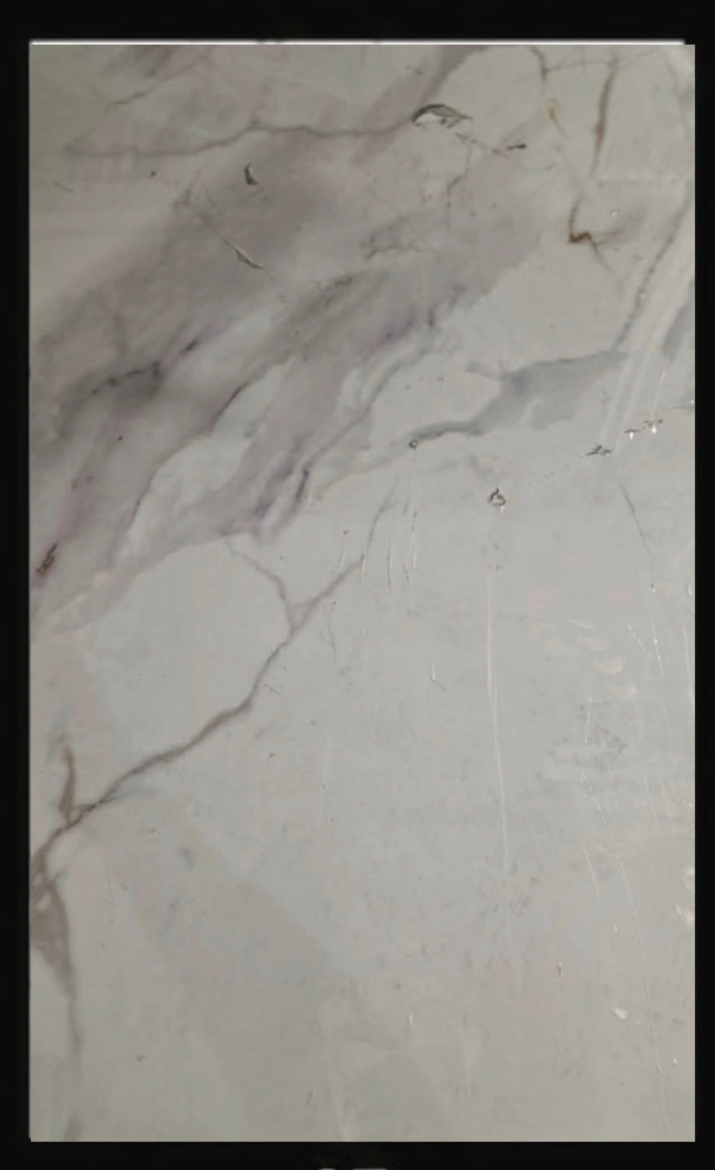 White Grey Vein Marble SPC Wall Panel