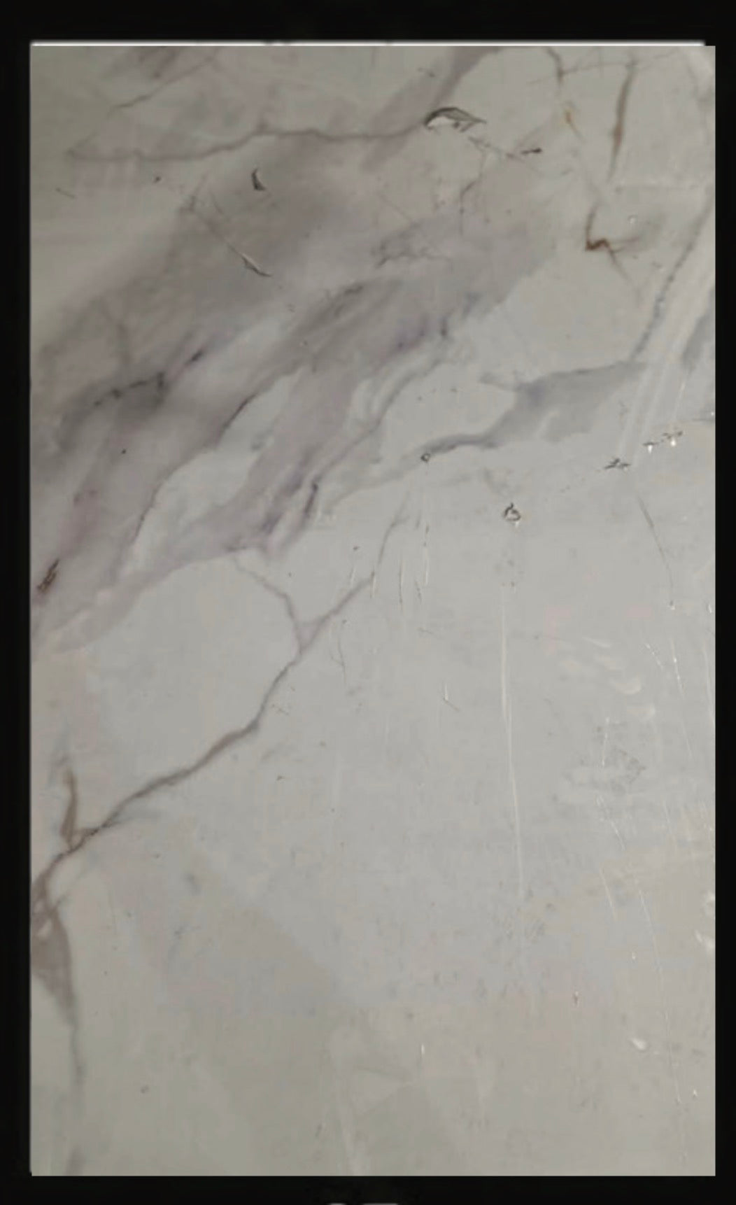 White Grey Vein Marble SPC Wall Panel