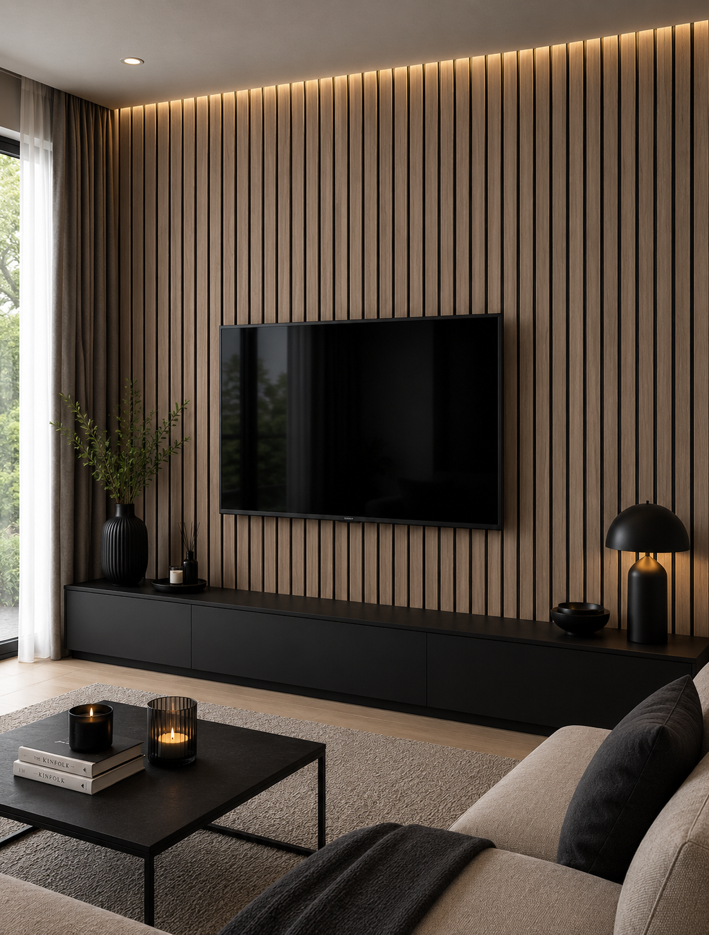 8FT (12cm x 244cm) PVC Panel NTN3702