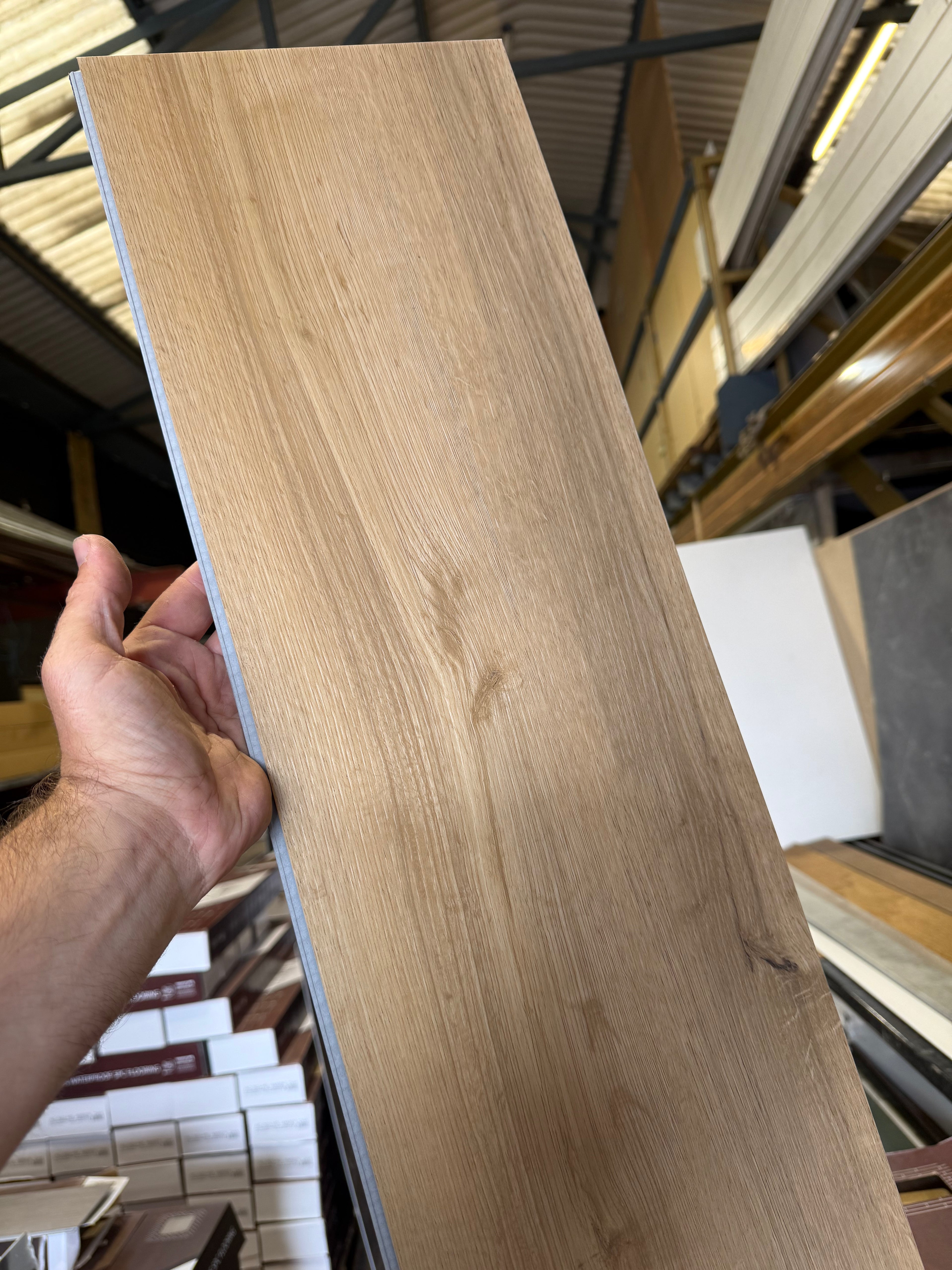 Natural Oak Wood Effect SPC Flooring AC-502-PL ROBUSTO