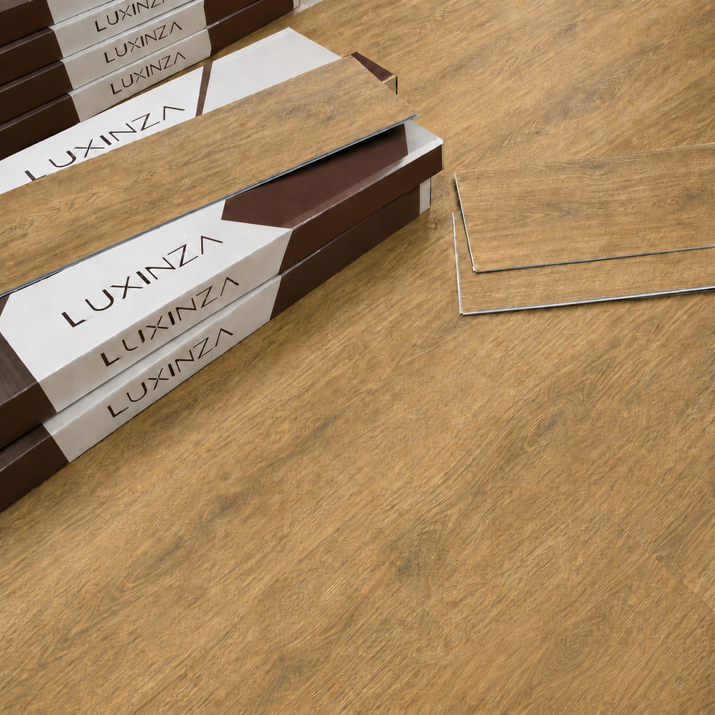 Sugar Oak Wood Effect SPC Flooring ROBUSTO AC 506 PL