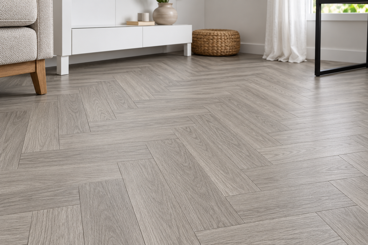 Bosland Oak Herringbone SPC Flooring WD-05-HB PRIMERO