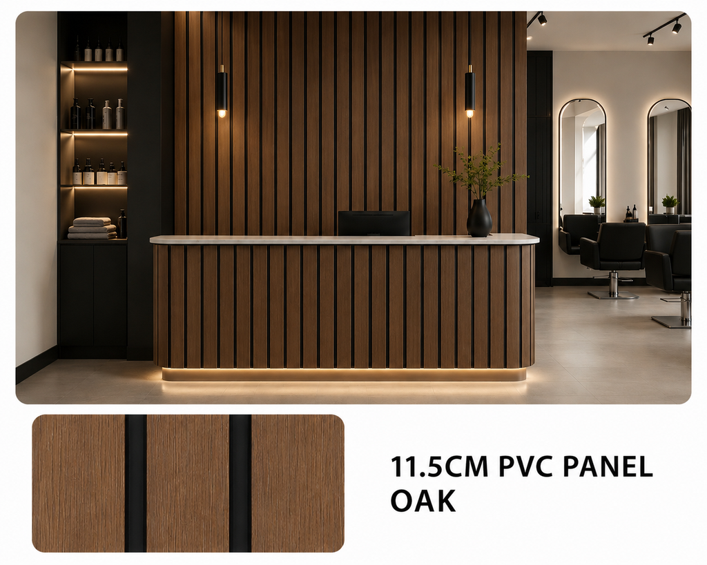 11.5cm PVC Panel Mese (Oak)