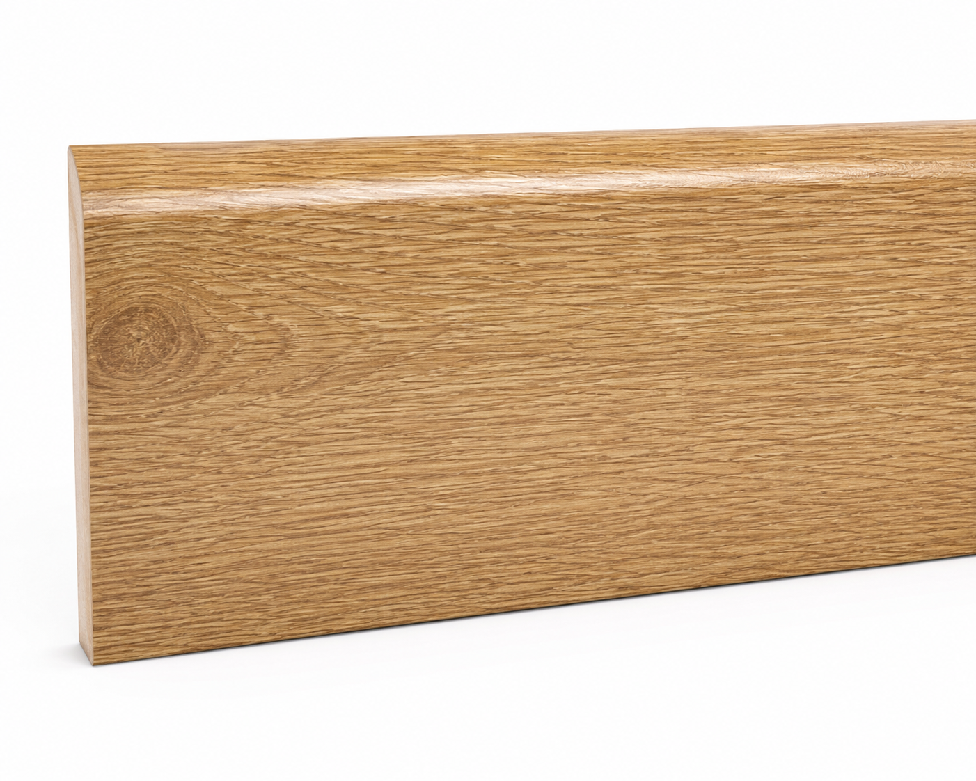 Luxinza 80mm PVC Foam Polymer Skirting Board – 501-2 Charcoal