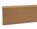 Luxinza 80mm PVC Foam Polymer Skirting Board – 503 Amber Oak