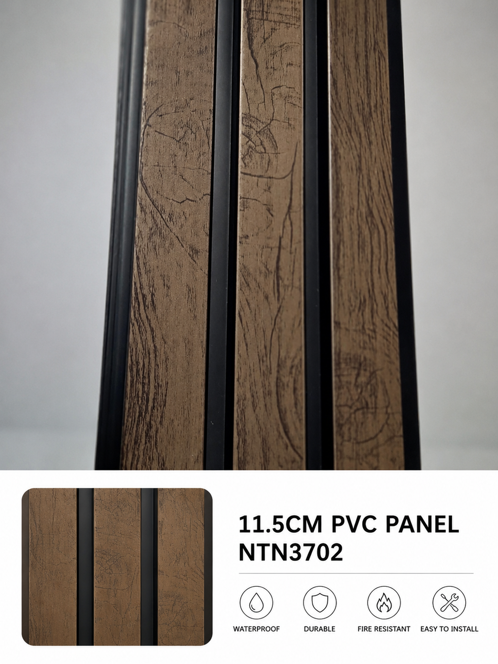 11.5cm PVC Panel NTN3702