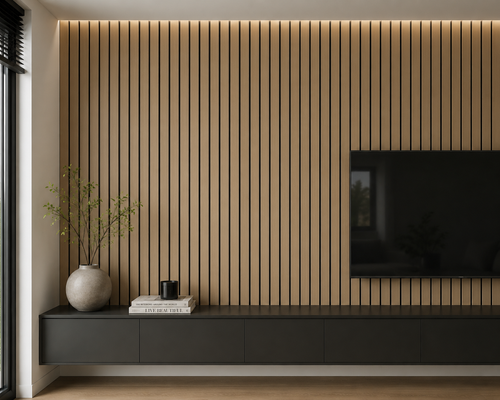 11.5cm PVC Panel Mese (Oak)