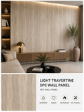 Light Travertine SPC Wall Panel