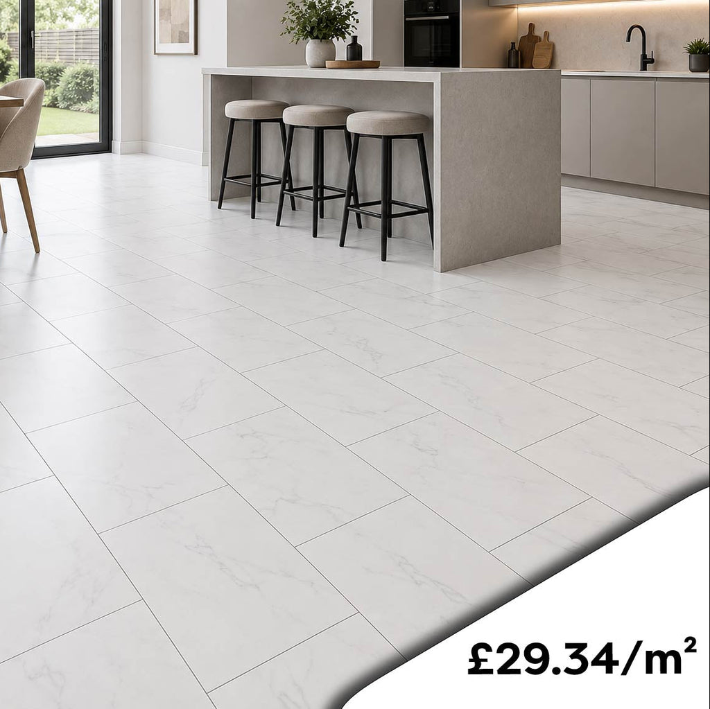 Carrara Marmor Stone SPC Flooring ST 805