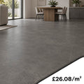 Concrete Dark Stone SPC Flooring ST804 SUPREME