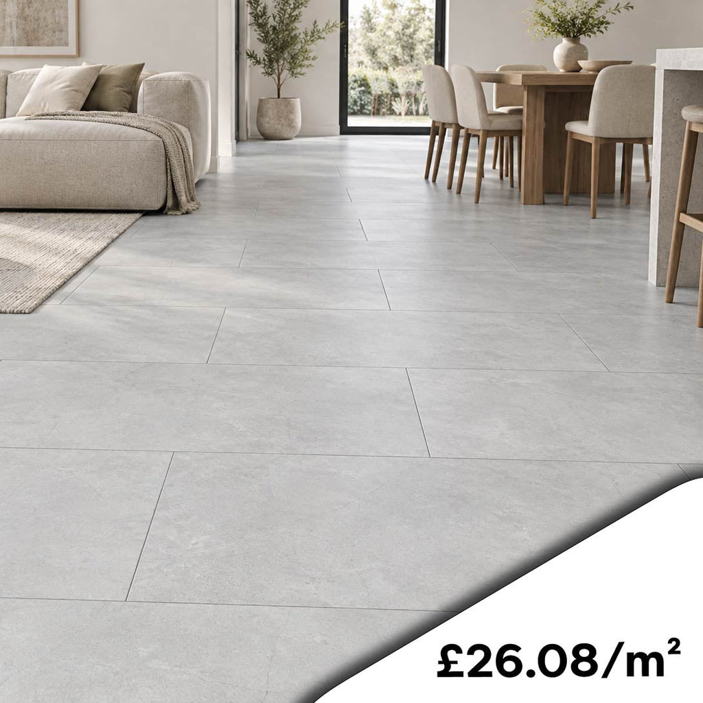 Concrete Light Stone SPC Flooring ST-801 SUPREME