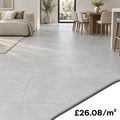 Concrete Light Stone SPC Flooring ST-801 SUPREME