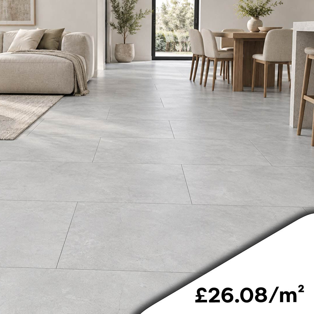Concrete Light Stone SPC Flooring ST-801 SUPREME