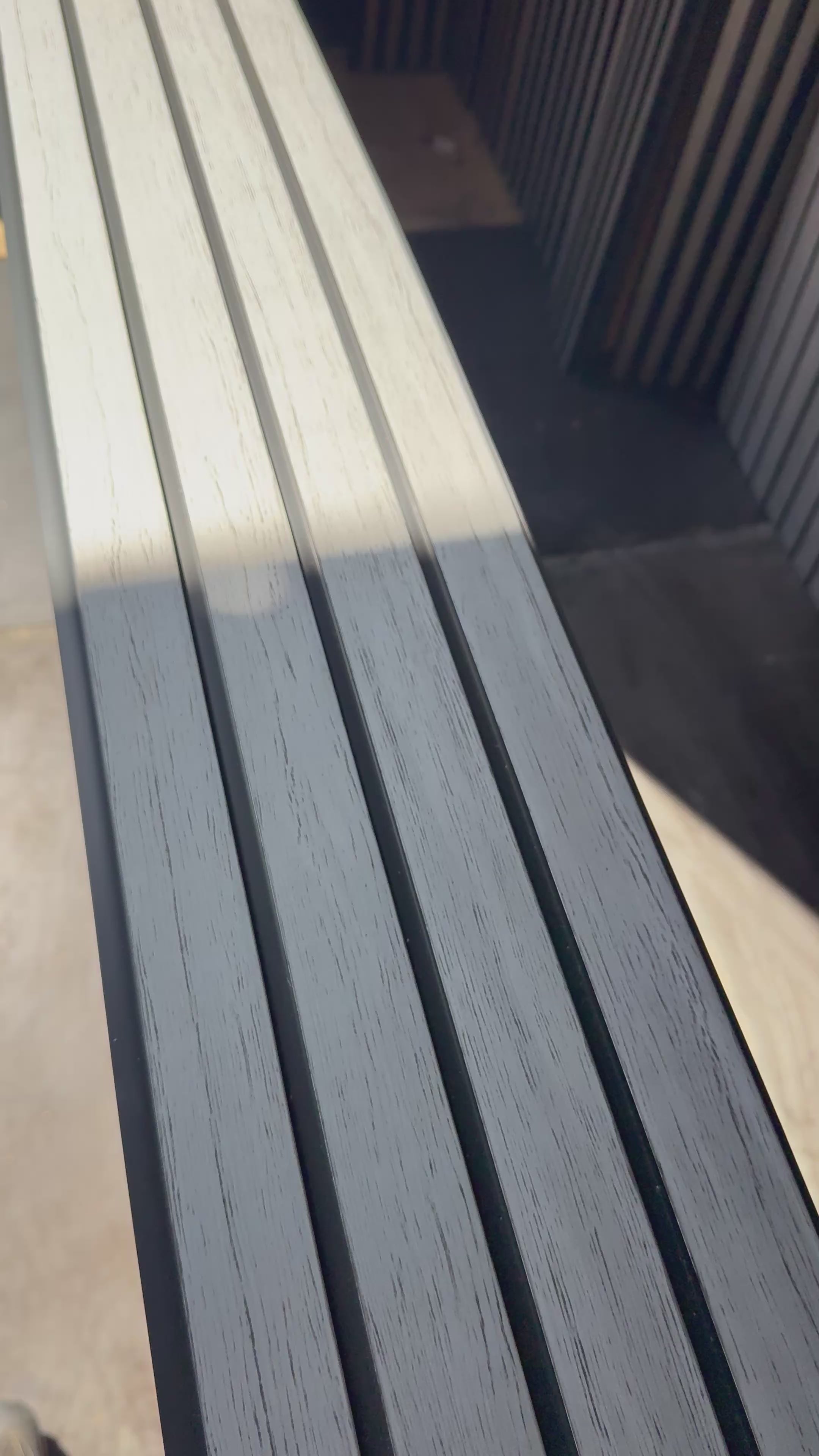 20cm x 280cm PVC Panel Grey Pine (Gri Desenli)