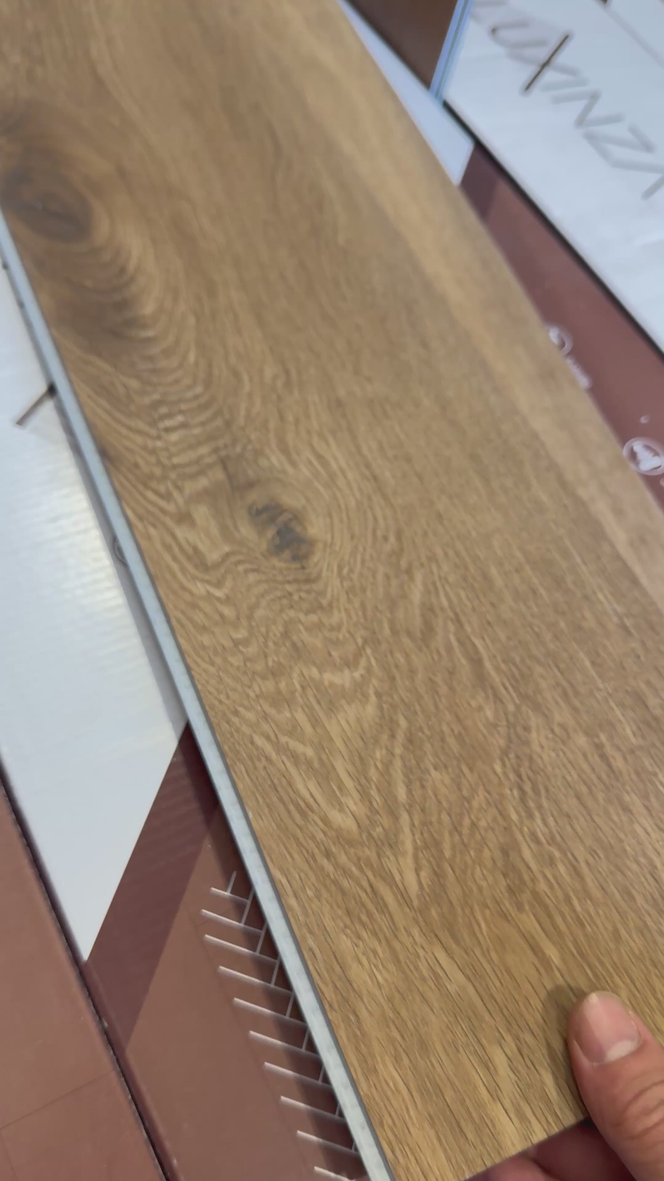 Amber Oak Herringbone SPC Flooring AC-503-HB ROBUSTO